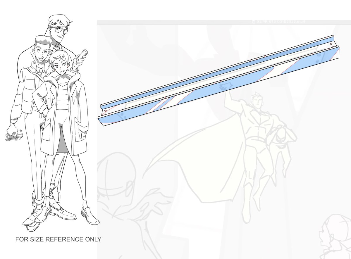 I'll get around to updating my portfolio eventually but in the meantime here are a few props I designed on My Adventures with superman! I had a lot of fun designing a pretentious water bottle and sewing kit for the most recent episode!!