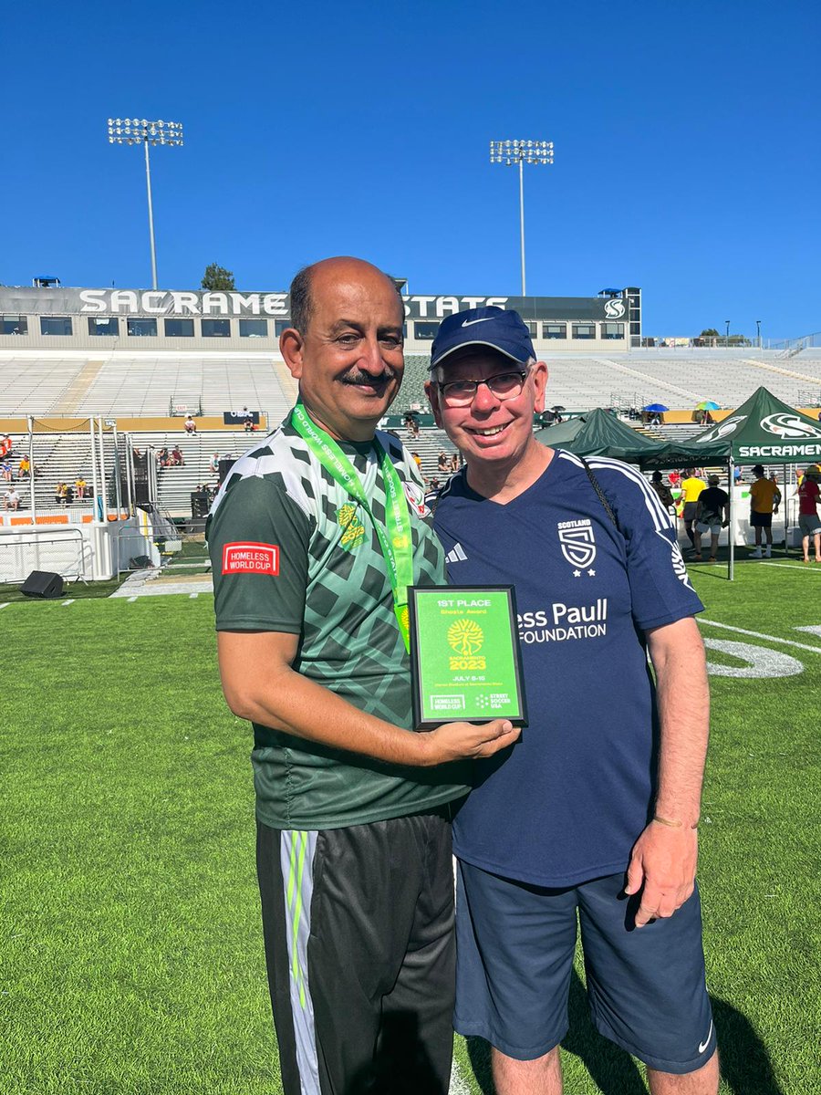 PDPFoundation's tweet photo. Thanks Dear Sir Andy Hook. Me and PDP Foundation Pakistan Team is thankful to you for your cooperation and support in the Homeless World Cup 2023. Sir you're a great person and a great coach. https://t.co/QK0nrlHMuO