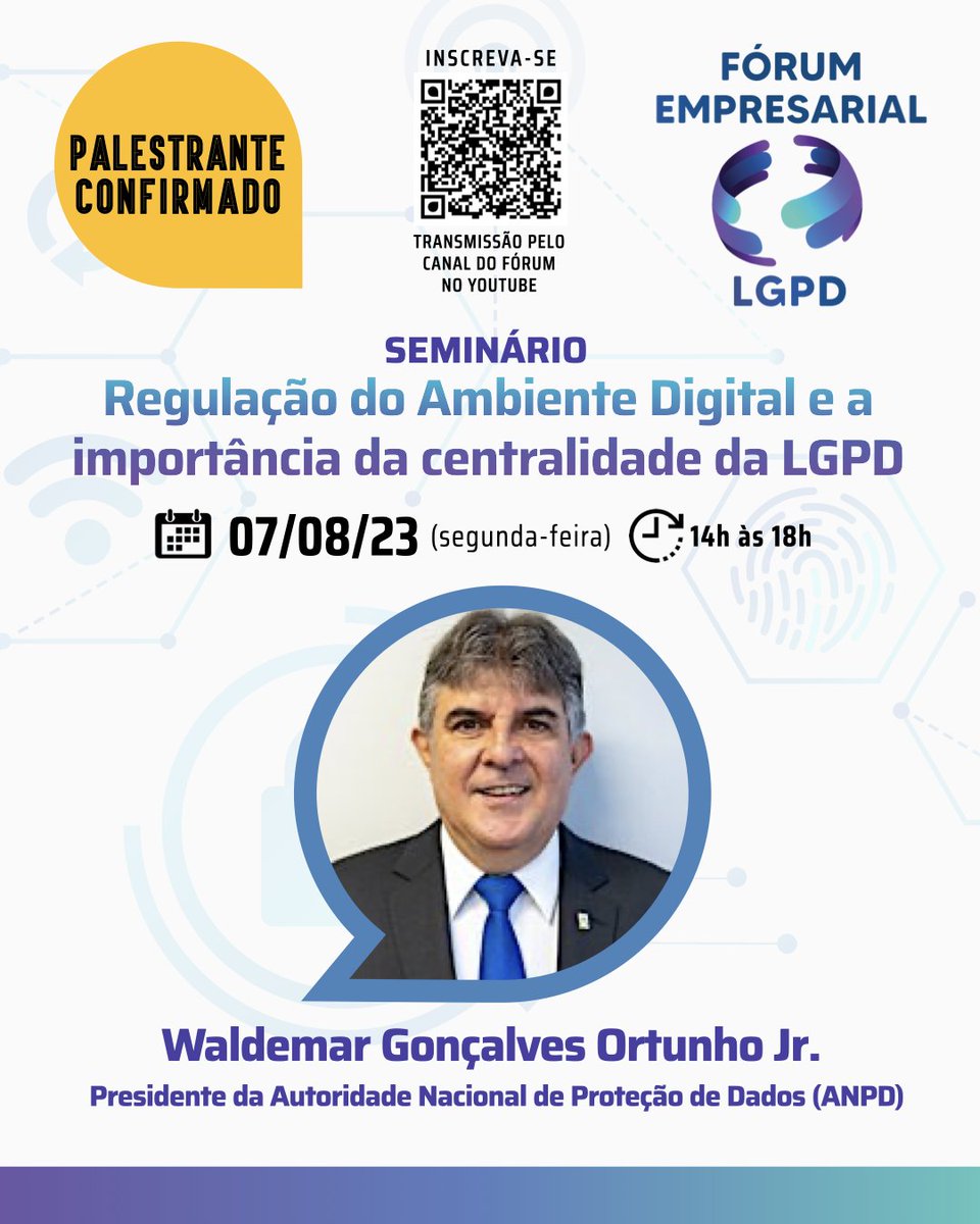 FÓRUM EMPRESARIAL LGPD tweet media