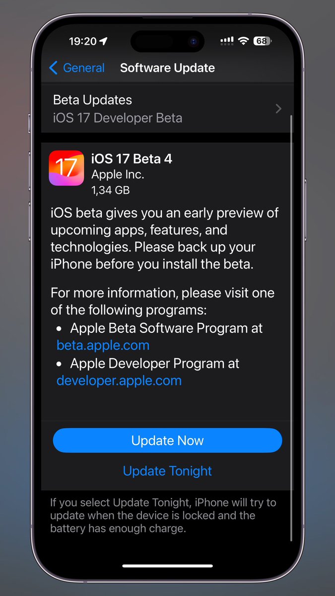 appletechnikbl's tweet image. Here we go 
#ios17beta