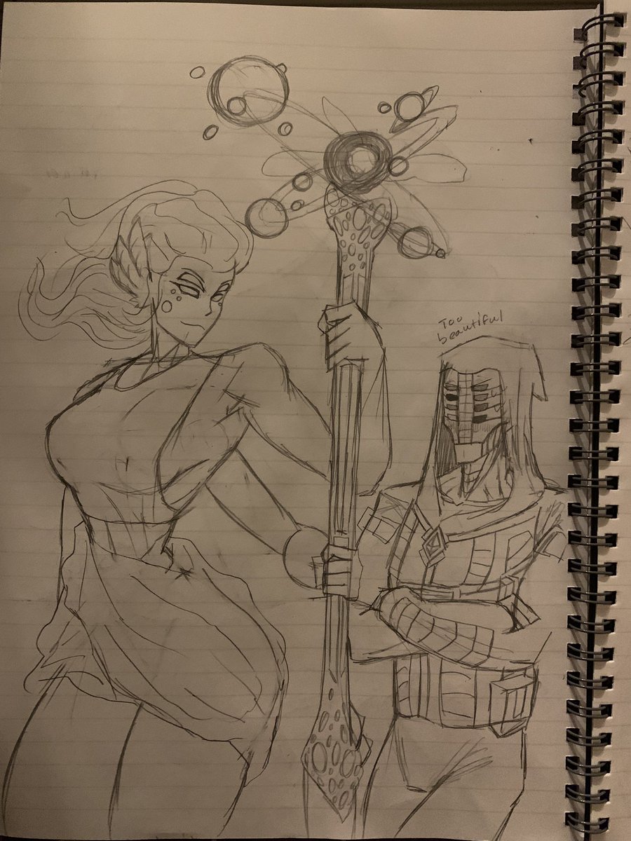 An Aeon and a changed Archon 
#originalcharacter #originalcharacterart #OC #originalcharacters #sketch #characterdesign #characterdoodle #characterOC #characterdes