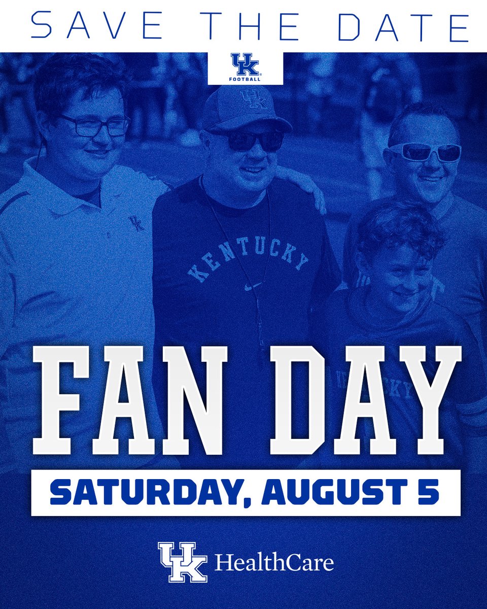 SAVE THE DATE, #BBN! Fan Day returns on Saturday, Aug. 5!

More details to follow in the coming days ...
