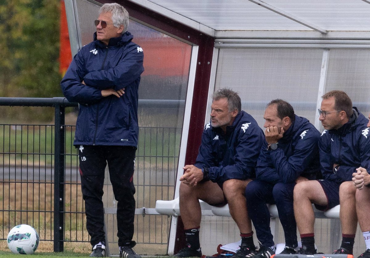 RLgallois's tweet photo. ⚽️ #Football #FCMetz #Ligue1 #FCMSTA @Ligue1UberEats @Standard_RSCL
🎙️ Laszlo Bölöni après le nul du @FCMetz contre le Standard de Liège : « J’attends quand même un petit plus de maîtrise » ⤵️
https://t.co/gOM72hil5o https://t.co/R2GF3KKDZb