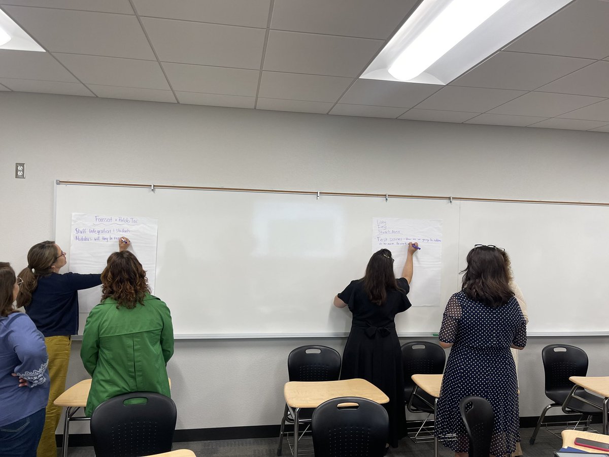 What an awesome kickoff to the 23-24 school year with our @OsideUSD Elementary Principals! Loving the cross site collaboration and connections in service of our staff and students!