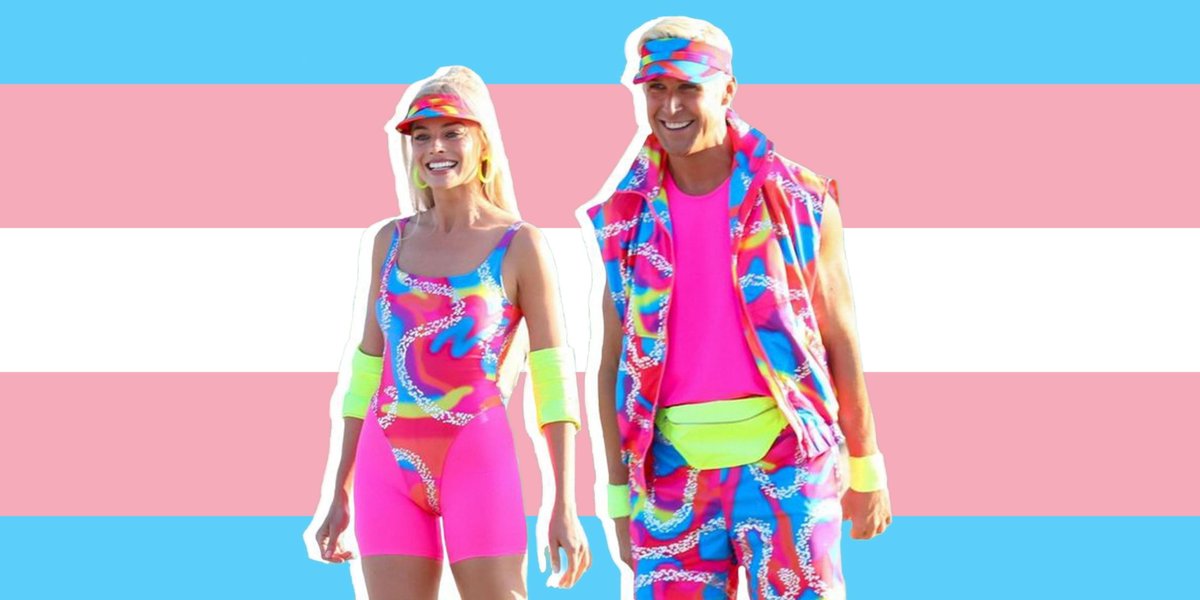 honeybeesboy's tweet image. the barbie movie and how i viewed it as a trans guy 🧵