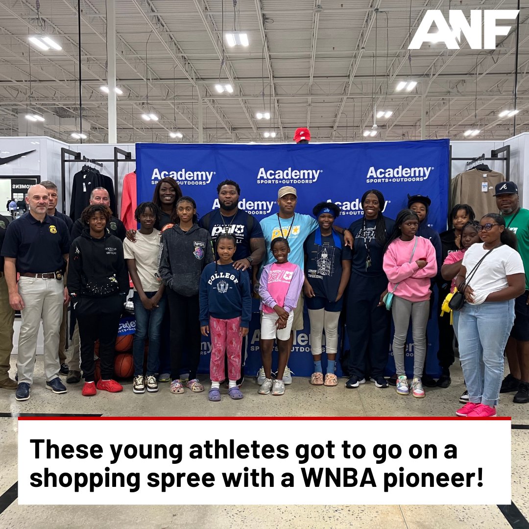 The “Play Like A Girl” organization collaborated with the Atlanta Dream to host a basketball clinic, and also give the girls $150 each for a shopping spree at Academy Sports and Outdoors. Watch how their shopping trip played out &gt;&gt;&gt; tinyurl.com/mt4246t7
