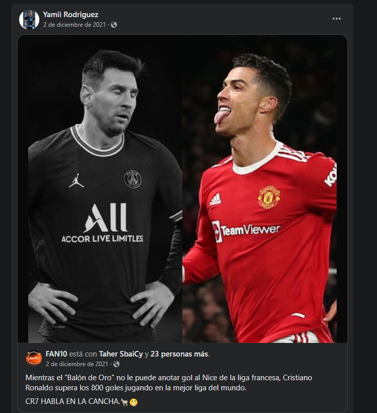 BetermoAlonso's tweet photo. No busquen la palabra "Messi" en el facebook de Yamila, ni el mas madridista... https://t.co/IGp6LmfHQj