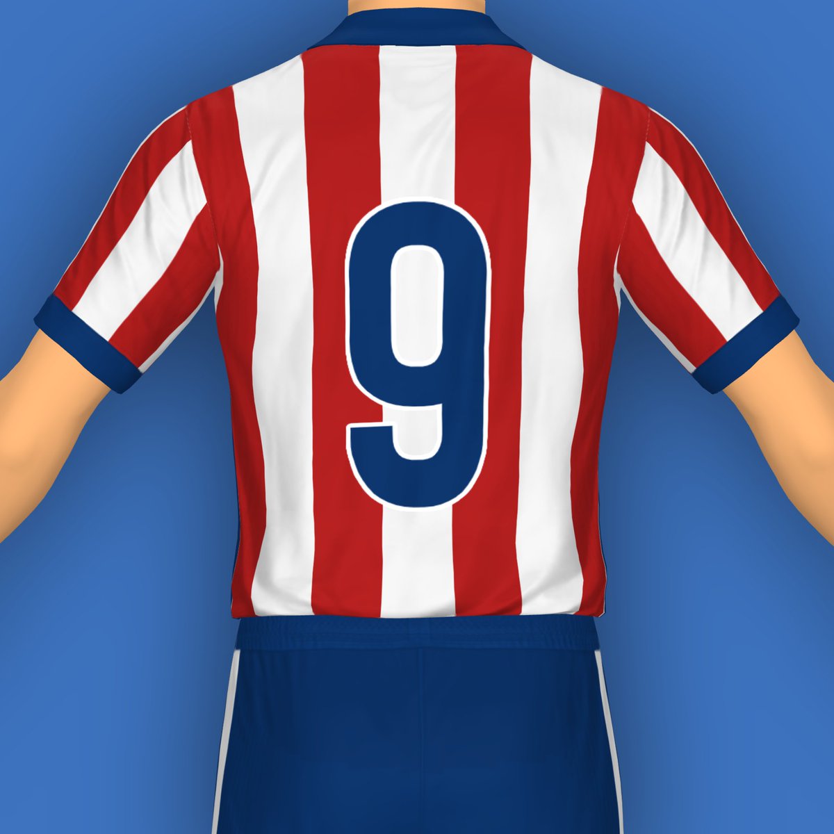 Tutancamis's tweet photo. @Atleti 🔴⚪️ concept by @Nike, volviendo al escudo antiguo y con un diseño bastante clásico (con bastantes detalles en azul).

#AtleticodeMadrid #AupaAtleti #Nike #camisadefutebol https://t.co/f7fcH4MQxH