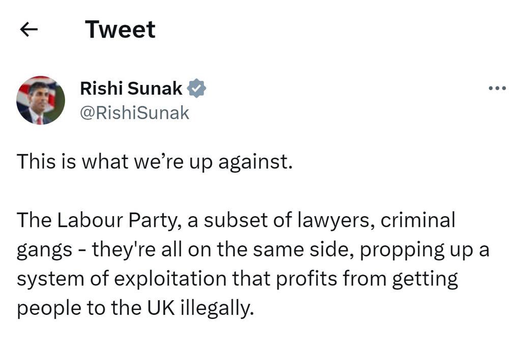 Criminal gangs are a plague on Britain, exploiting young people to run drugs across county lines. But this is a crass, populist attempt to distract from Conservative failure. Instead of doing a Boris Johnson impression, Rishi Sunak should support the police to deal with crime.