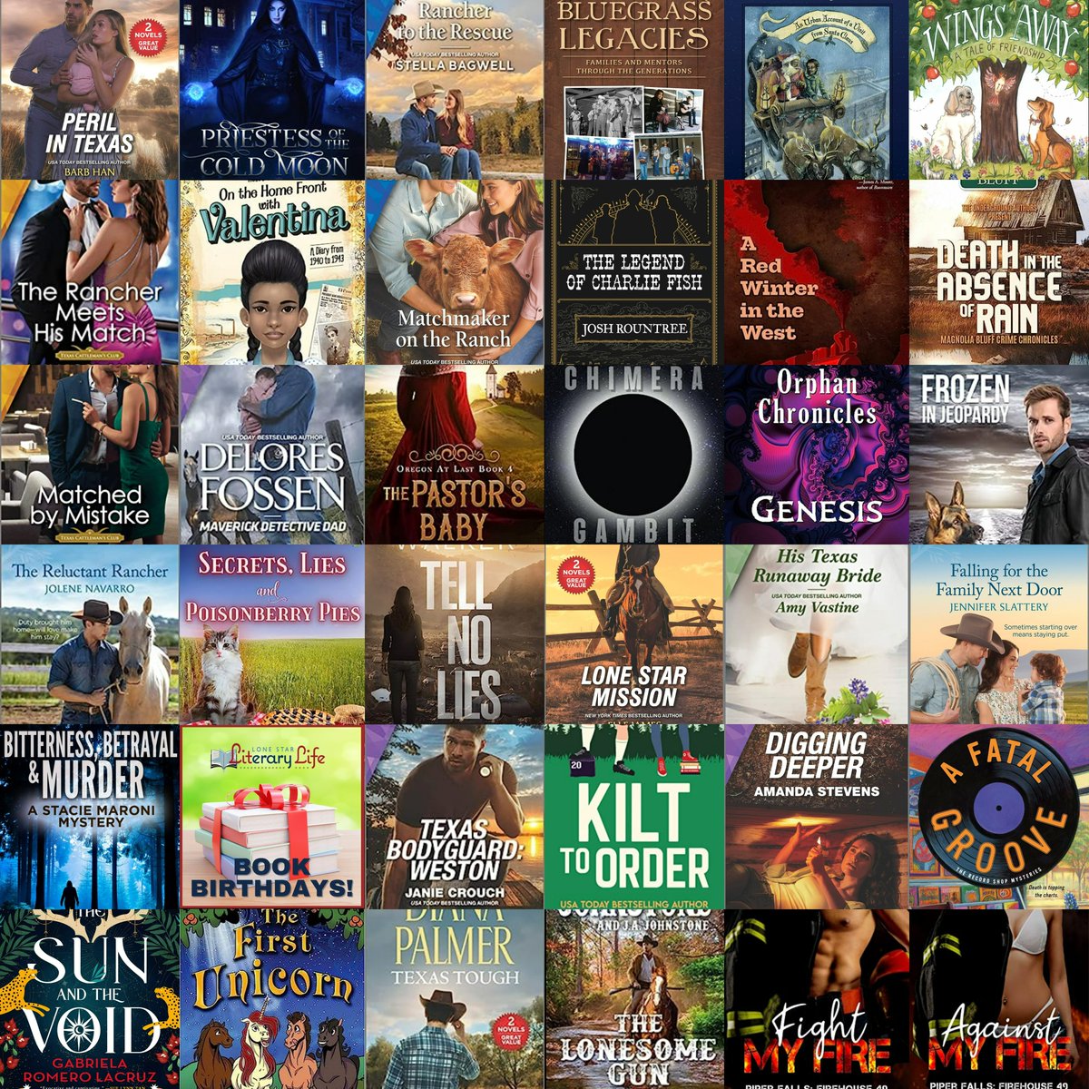 #LoneStarLit closes out July with the latest THIRTY-FIVE Texas-connected #newreleases! These highlights and more in the July Texas Books Preview. #LiteraryTexas

lonestarliterary.com/content/july-2…

<a href="/CalebPirtle/">Caleb Pirtle III</a>
<a href="/oliviablacke/">Olivia Blacke - A NEW LEASE ON DEATH Oct 29th</a> / <a href="/StMartinsPress/">St. Martin's Press</a>
<a href="/Susannah_Nix/">Susannah Nix ✨</a>
<a href="/MelCRiddell/">Melissa Riddell</a>
<a href="/GRomeroLacruz/">Gabriela Romero Lacruz</a>