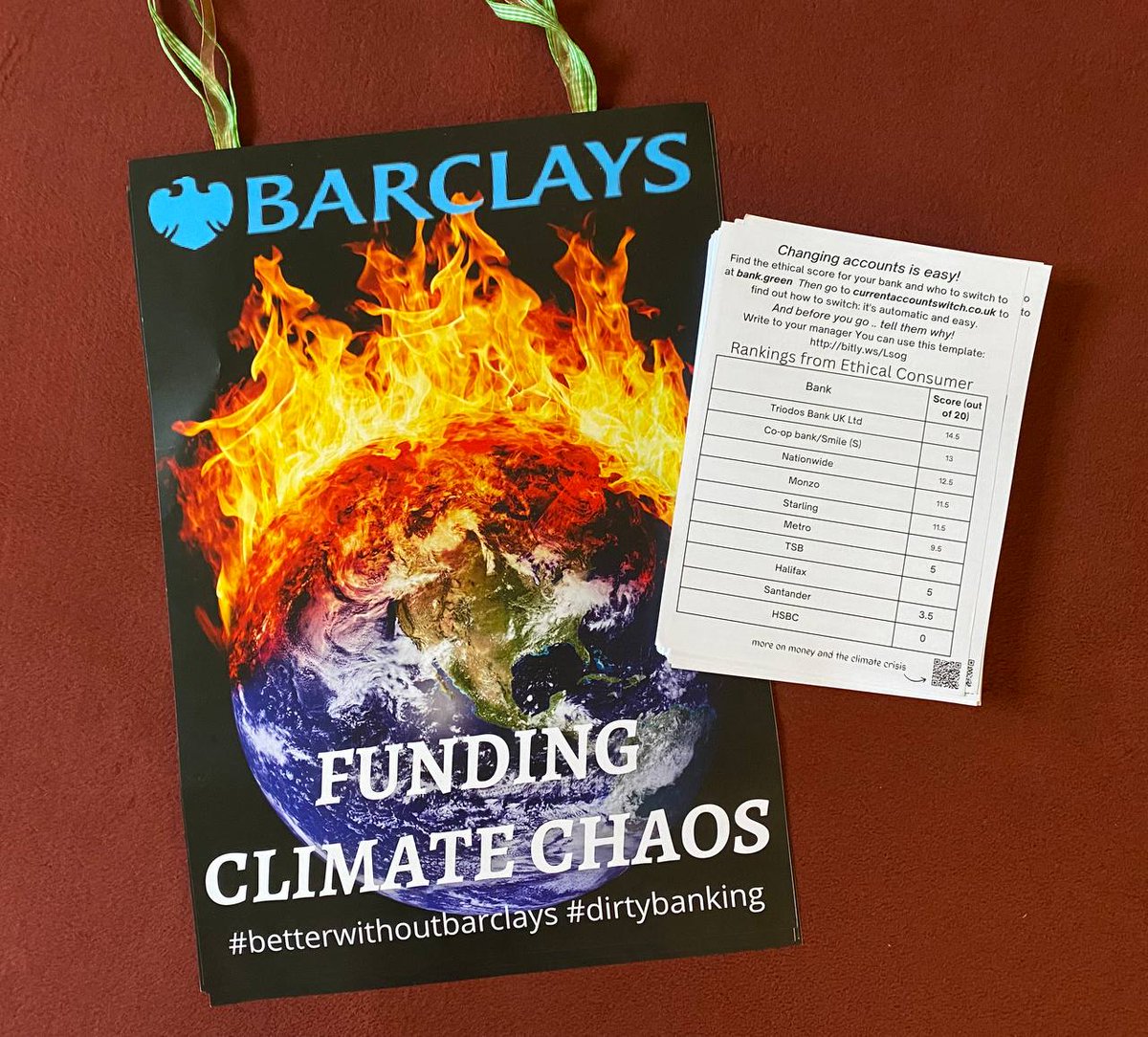 On Friday join our local BARCLAYS SILENT REBELLION as part of a national <a href="/XrBuddhists/">Extinction Rebellion Buddhists UK</a> action

Meet at 2.30pm Streatham Hill Station for a silent walk followed by a sitting meditation outside the bank

NB For those of any faith or none, you don’t have to be a Buddhist to join 💚