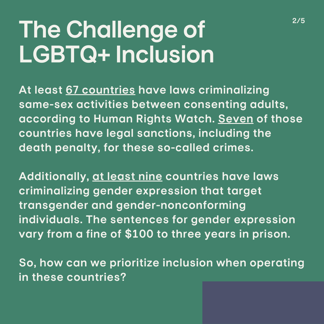 diversitymvmt's tweet photo. Learn more about the complexities of #LGBTQ+ inclusion around the globe and best practices your company can use beyond pride month in our latest article: https://t.co/AwdzgzQXKN https://t.co/lbm5EY1xqE