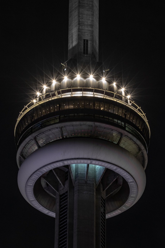 Tonight the #CNTower will dim for 5 minutes at the top of each hour in solidarity with Nova Scotians and in honour of those who have lost their lives in the recent devastating floods. / #NSStorm #NovaScotiaStrong