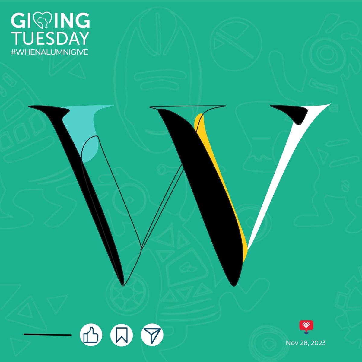 'Wonders unfold in our schools, forming the foundation of our society. But what happens #WhenAlumniGive?'.
.
.
.
#GivingTuesday #GivingTuesdayAfrica #UbuntuGiving
#AfricanPhilanthropy #CommunityEmpowerment