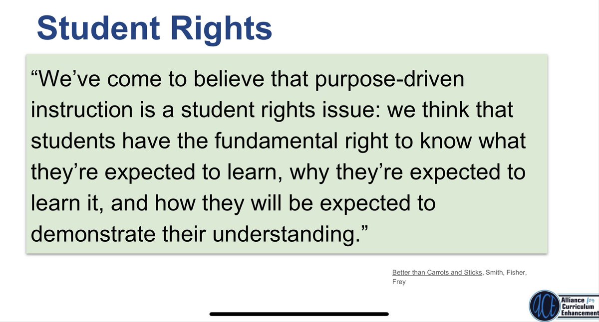 Ohhh… I love this. #samai23 #samai2023 via @andreammeiers and Jenny Combs’ presentation: Instructional Leadership for Early Career Teachers (Info truly relatable and valid for ALL educators). Big takeaway: We MUST keep expectations high in regards to student learning. #MTedchat