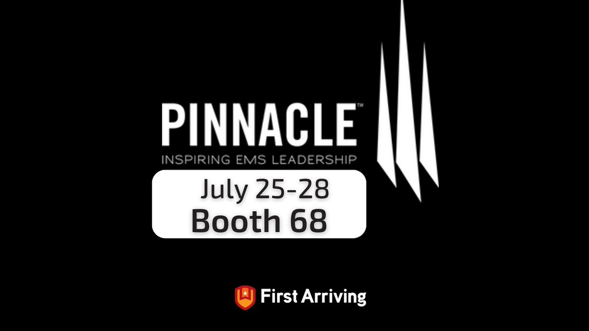 FirstArriving's tweet photo. Our team is in San Antonio for Pinnacle EMS! Drop by booth 68 to check us out! #pinnacleems #emsleadership #firstarriving https://t.co/3KH8pup6fy