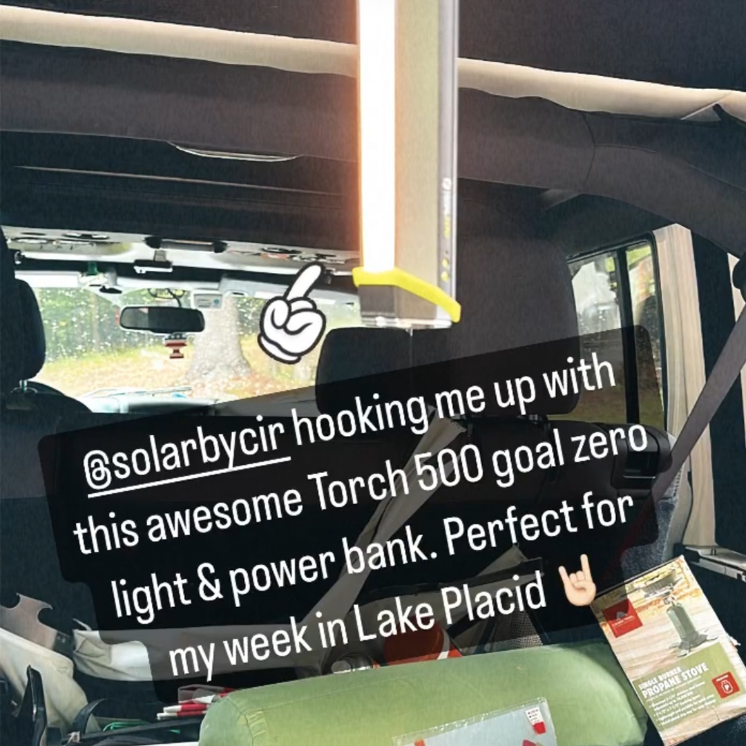 SolarByCIR's tweet photo. Austin &amp; Liz, two of our winners from our recent Summer Solstice Giveaway we're so excited to receive their prizes from our team☀️🎉

Who thinks we should do another giveaway in the future?? 👀 https://t.co/PHcI4E83j4