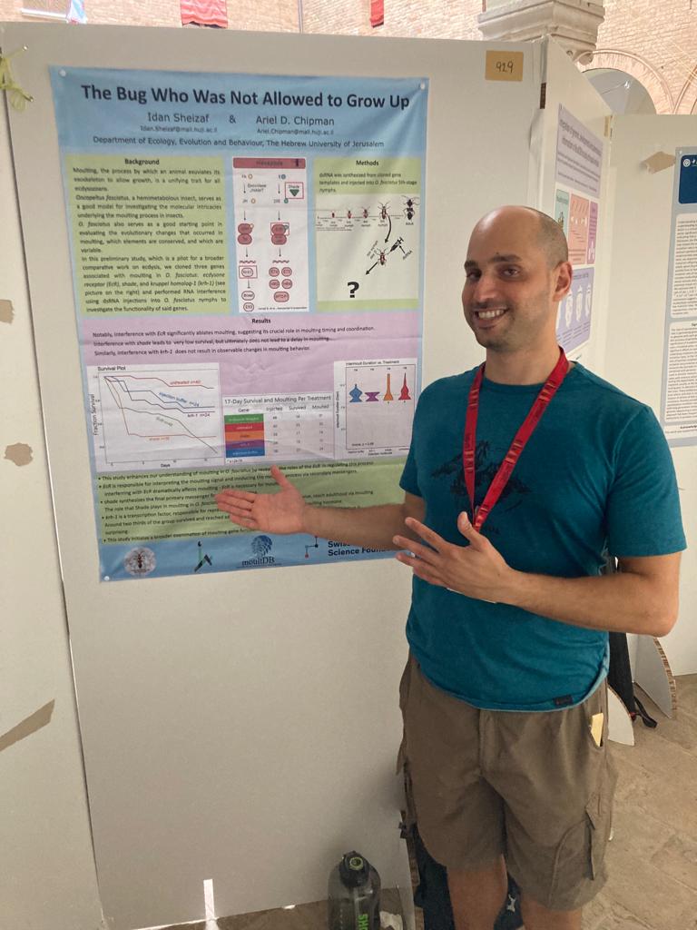 ISheizaf's tweet photo. I enjoyed presenting my poster at the Ferrara #SMBE23 poster session. Lots of great conversations with interesting people and possible collaborations with people interested in #terrestrialization #evolution of #isopods.
#SMBE2023 #genomics #MolecularBiology https://t.co/2lKyd4322l