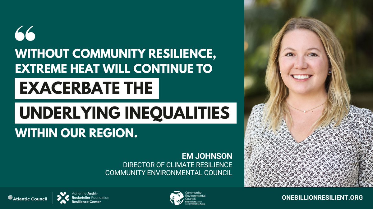 Atlantic Council's Climate Resilience Center tweet media