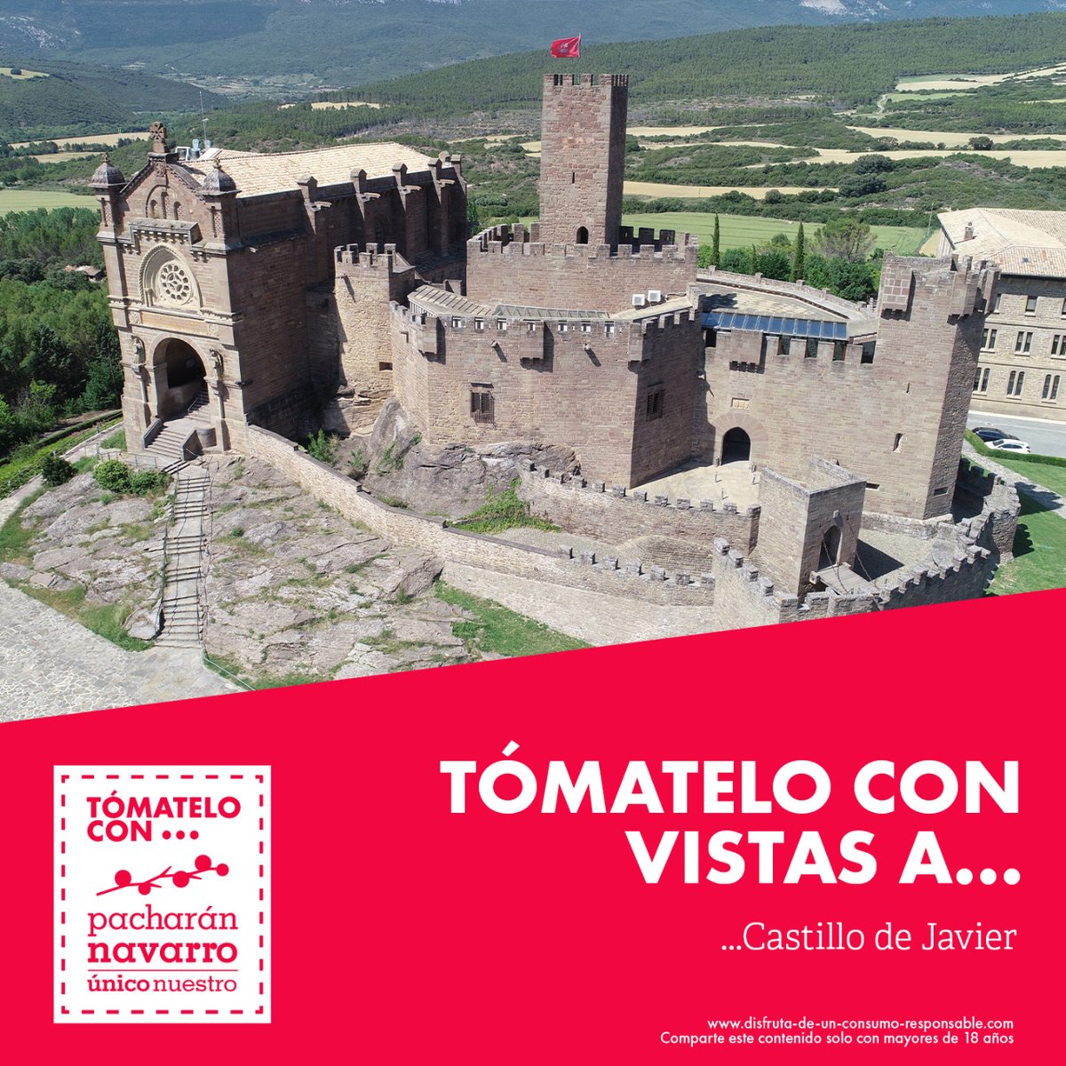 PacharanNavarro's tweet photo. ¿Te apetece una escapada a un lugar mágico? 😍 No te pierdas el Castillo de Javier, uno de los destinos más emblemáticos de Navarra. 🏰 Allí podrás disfrutar de un delicioso Pacharán Navarro mientras admiras el paisaje. 🍸 #Navarra #CastilloDeJavier #Pacharán
👍🏻 COMPARTE ♥️ https://t.co/Efe39kD8hw