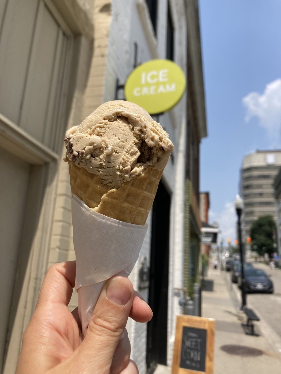 Ice cream cones are a staple this summer at Legacy Greens!  6 flavours of <a href="/fourallicecream/">fourallicecream</a> to choose from.