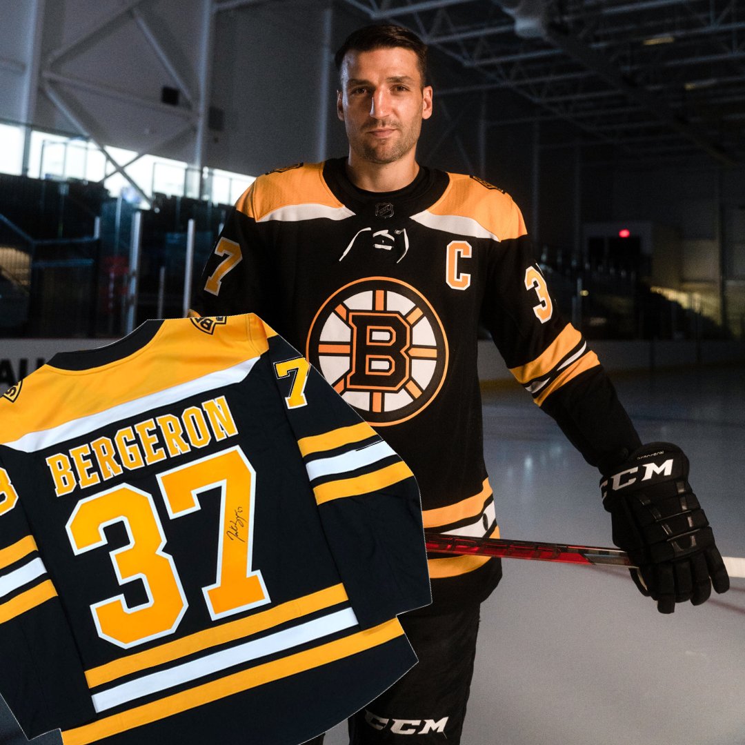 Patrice Bergeron Signed Captain's Jersey (Bergeron)