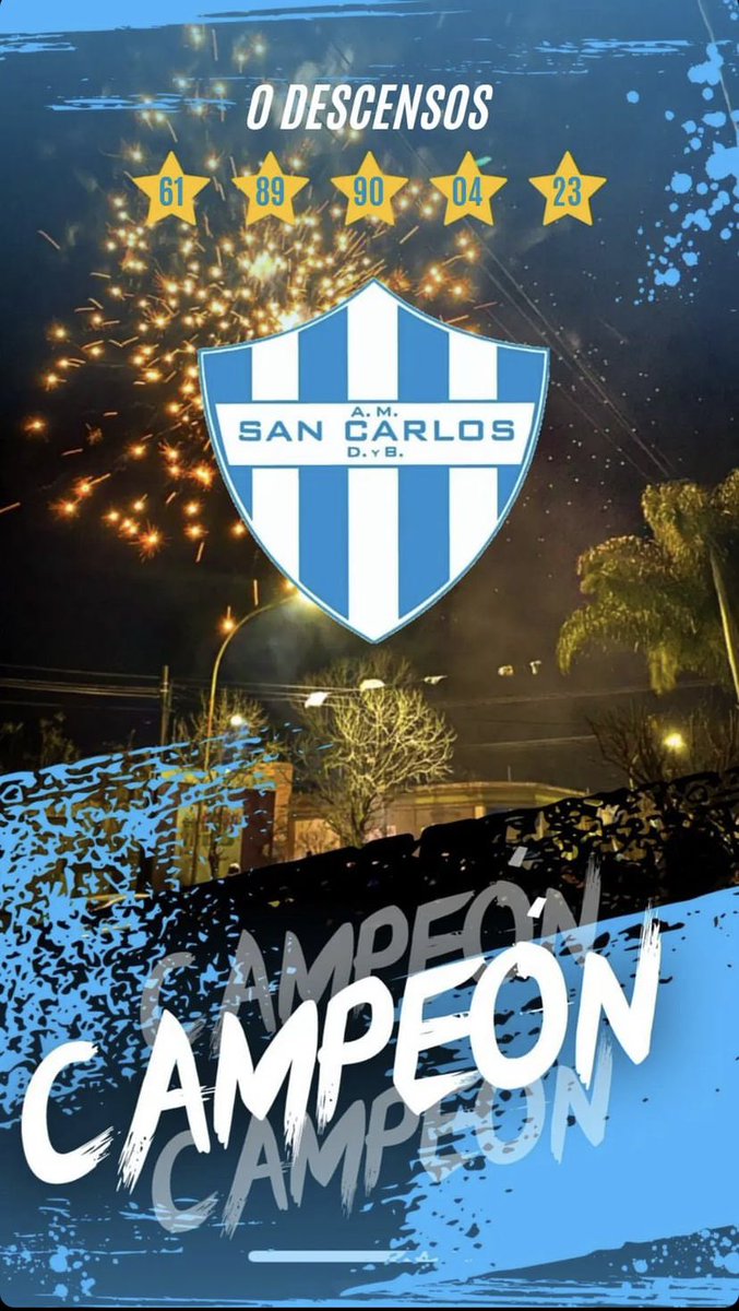 ahí va actualizada 😉🏆💙🤍💙