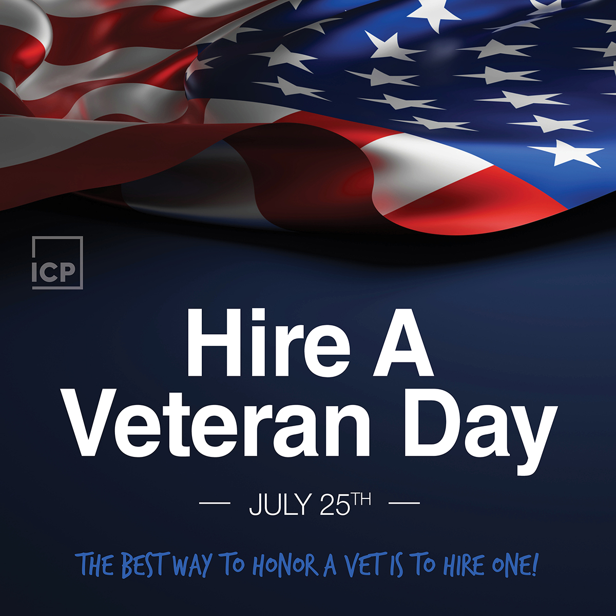 Every day, military personnel leave the service in search of civilian employment. On July 25th, National Hire a Veteran Day reminds employers to consider veterans to fill positions. As highly trained, qualified individuals, they are ideal for numerous trades. #HireAVeteranDay