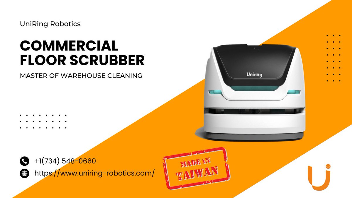 The importance of warehouse cleaning: No customer wants to be handed a dusty box of inventory. Maintaining your warehouse easily now.

Check our website for more information: uniring-robotics.com

#Commercial_floor_scrubber
#floor_cleaning
#UniRing_Robotics
#MAX