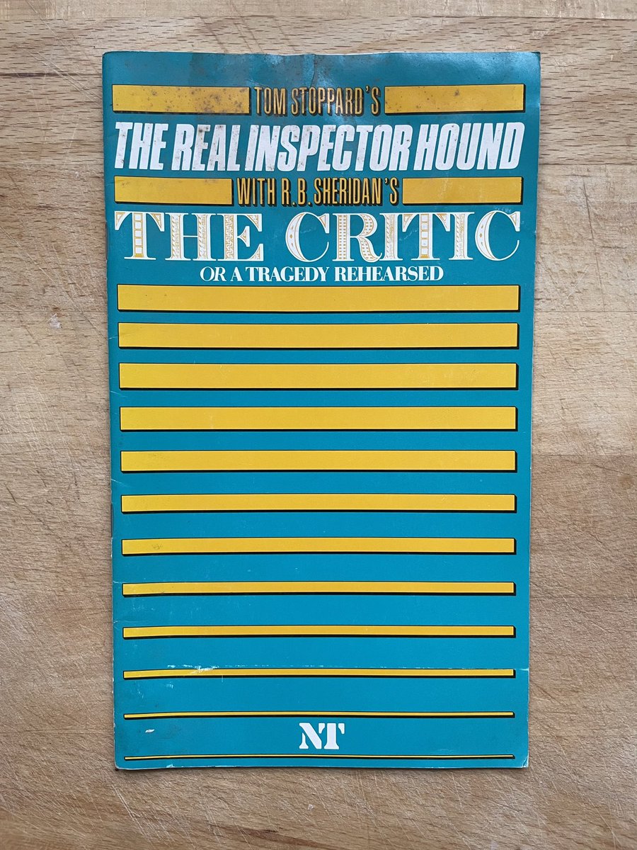 HJPWilkinsonUK's tweet image. #TripDownMemoryLane Having a clear-out and came across this program from the @NationalTheatre from 1985 or 86. I’m guessing a trip from @DoverCollege…?! Stellar casts, directors, and production teams for both. And ‘old fashioned’ advertising… 🎭