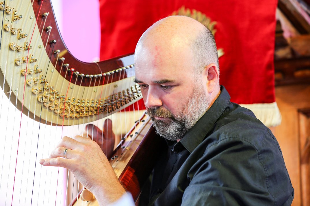 NoLightsProject's tweet image. Rhodri Davies at RAMP 2023