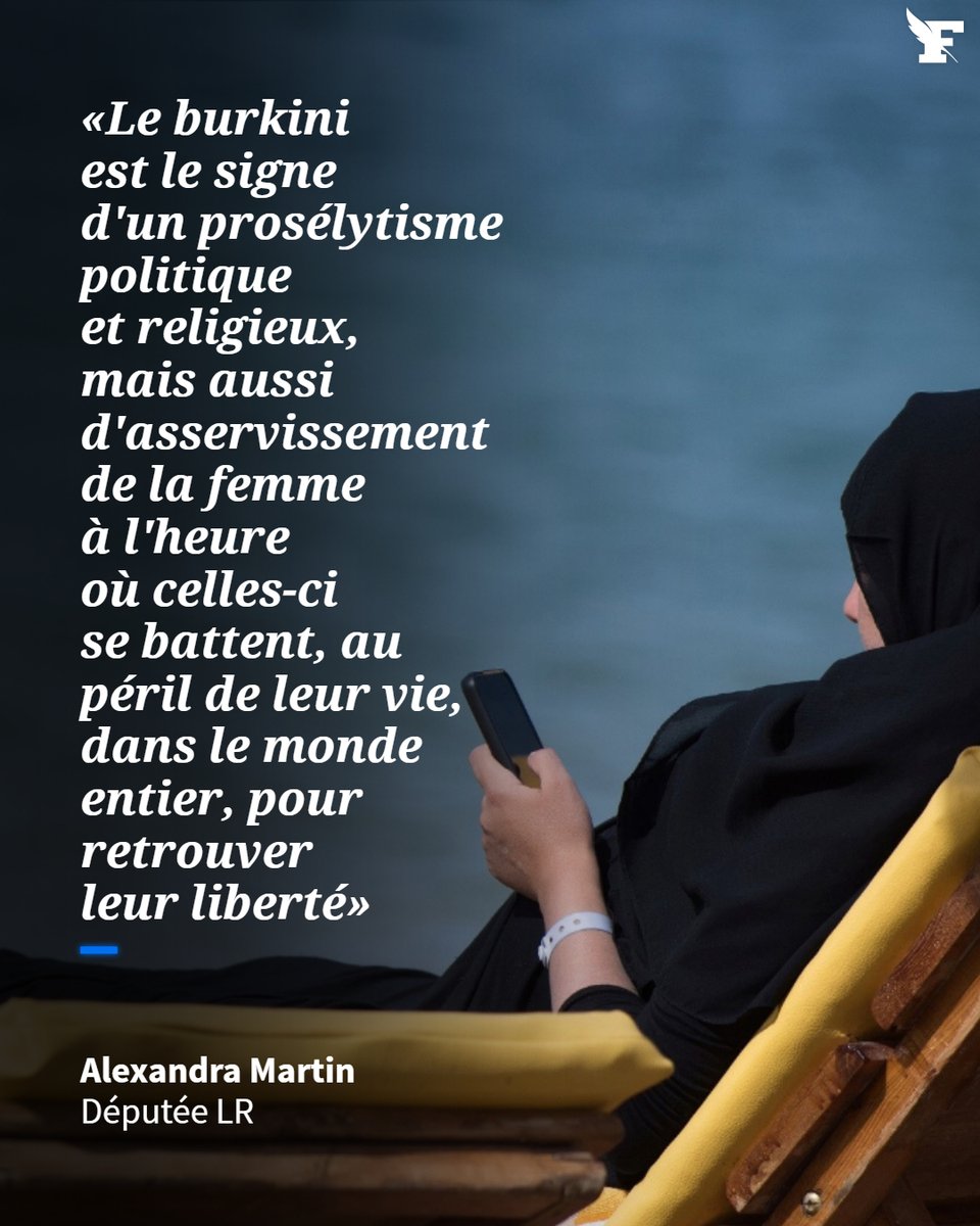 Le_Figaro's tweet photo. Avec la loi qu’elle porte à l’hémicycle, la députée LR Alexandra Martin entend faire appliquer «les principes de neutralité et de laïcité». →https://t.co/MSyvzzeeqQ https://t.co/W7aUkDB1Fo