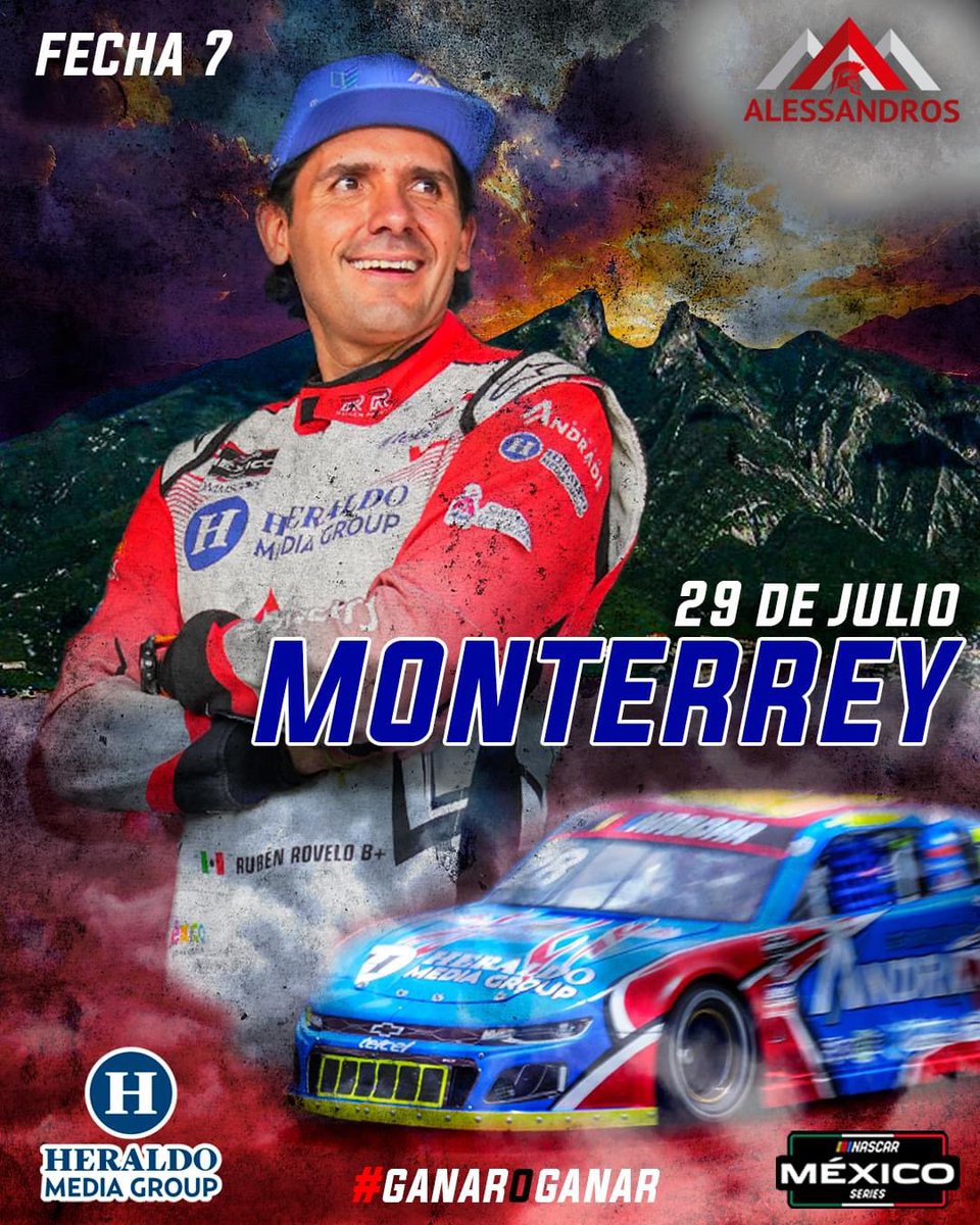 TeamAlessandros's tweet photo. RACE WEEK! Nos vamos a Monterrey🤠🤠. 

La Fecha 7 de NASCAR MÉXICO nos espera. Este Sábado 29 de Julio vamos a #GanarOGanar.

Gracias al apoyo de nuestro sponsor El Heraldo de México estamos listos para conseguir los objetivos... 🤠🤠

#NASCAR #nascarracing https://t.co/DrauQPde0B