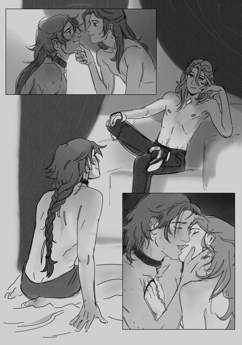 my nsfw piece for <a href="/aebetherzine/">The Art of Aebether★ COMPLETE</a> 💛
#aebedo