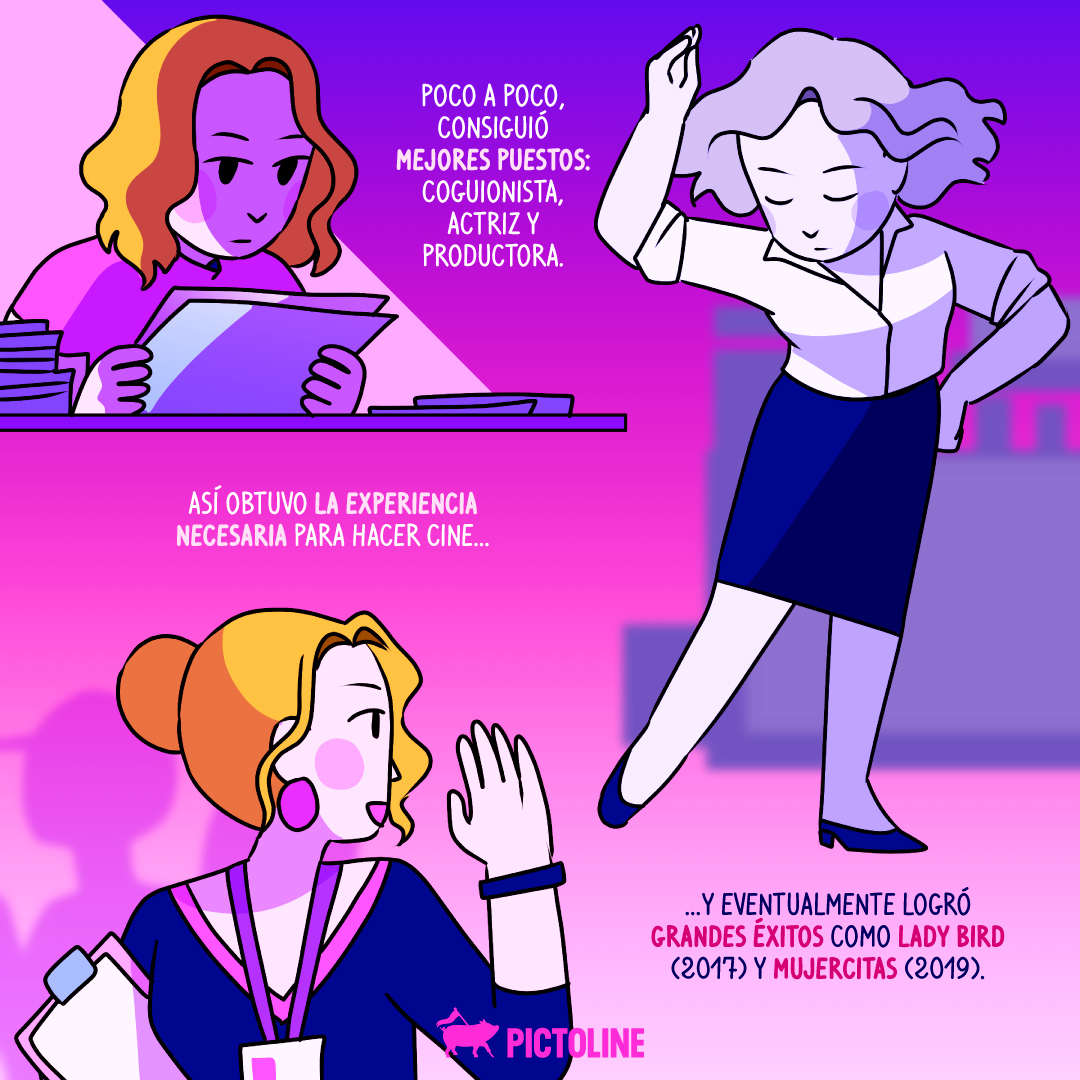 pictoline's tweet photo. She’s ✨ everything ✨

La historia de Greta Gerwig y cómo Barbie se volvió el mejor estreno de una película dirigida por una mujer en la historia del cine 🔥 https://t.co/JNtjpbTlWt