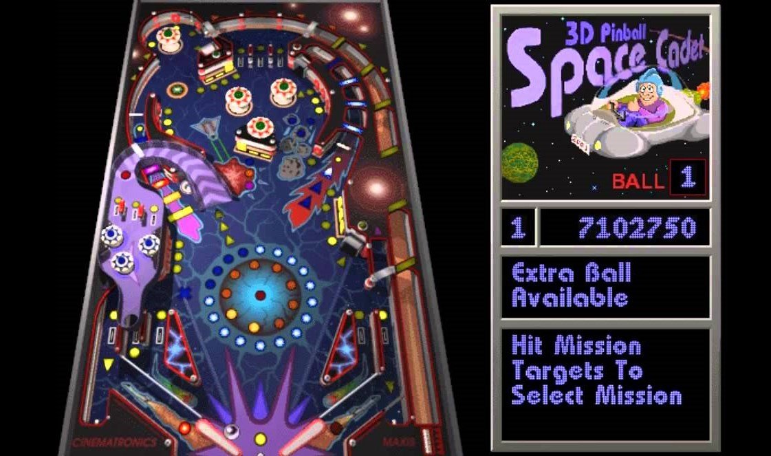 davepl1968's tweet image. How I spent 1996:
My boss wandered into my office and said "Hey Dave, do you want to rewrite pinball for Windows NT?". I said "Hell ya" and got paid to write and play pinball for two months... while listening to Soundgarden. And kudos to the original designers for a classic!