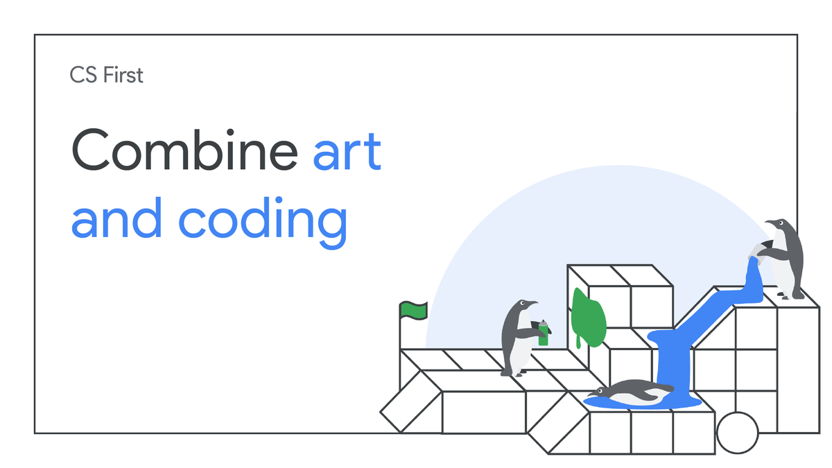 Looking for new art projects for bring to the classroom this #BackToSchool? Try to combine art and coding in this interactive lesson from #CSFirst 🎨: goo.gle/3QcKfXb