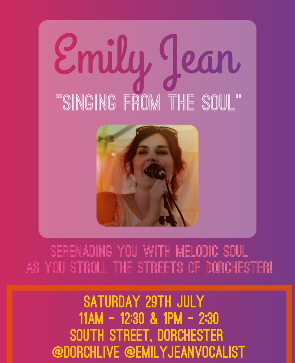 Come down, bring your camp chair, and soak up the sounds of summer!