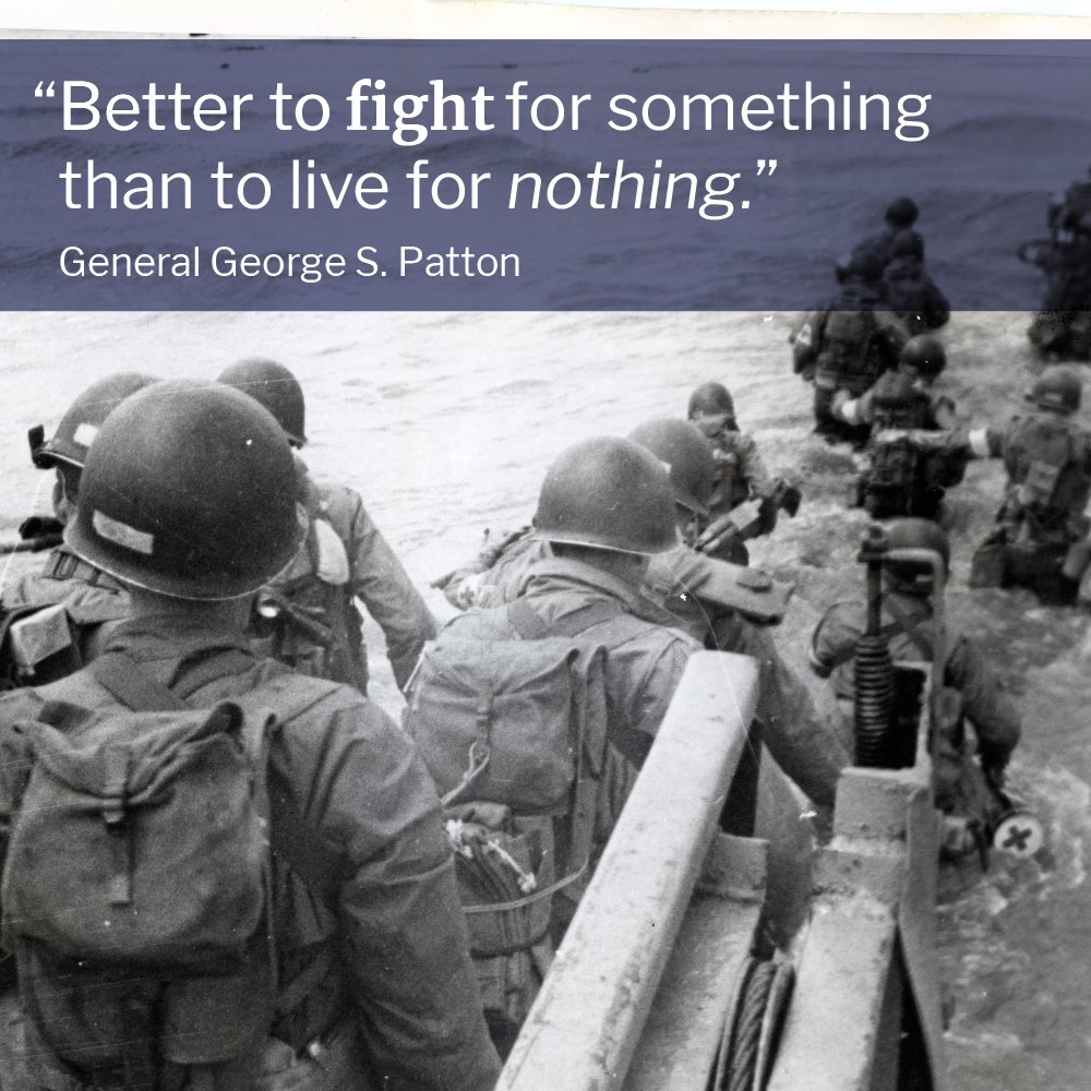 Doc_First's tweet image. “Better to fight for something than live for nothing.” - General George S. Patton

#documentaryfirst #WWII #historybuff #WWIIHistory #MilitaryHistory #HistoryQuote #inspiringquotes #georgepatton #generalpatton #wwiiheroes #wwiiquotes