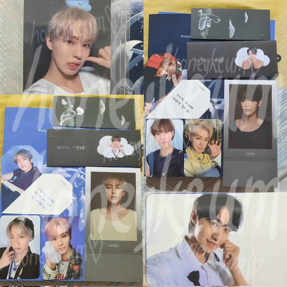 Joined @514mails go and got my Ayden POB and Growing Pains albums~ (and the Epwx Carnivals pc)
After patiently waiting for them to arrive, I'm so glad they got here safely!🩵🤍🩵🤍
Not to mention my pulls because I GOT AYDEN IN TWO PCS AND ONE OTHER INCLUSION 😍😍😍🧡🧡🧡