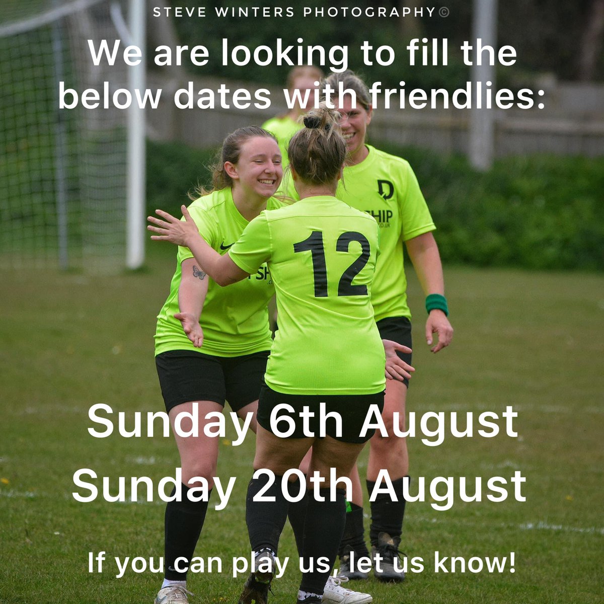 Just give us a message 👋🏼💚

<a href="/TheCWFL/">CWFL</a> <a href="/DropshipFc/">DropshipFC</a> 

#uptheship ⚽️