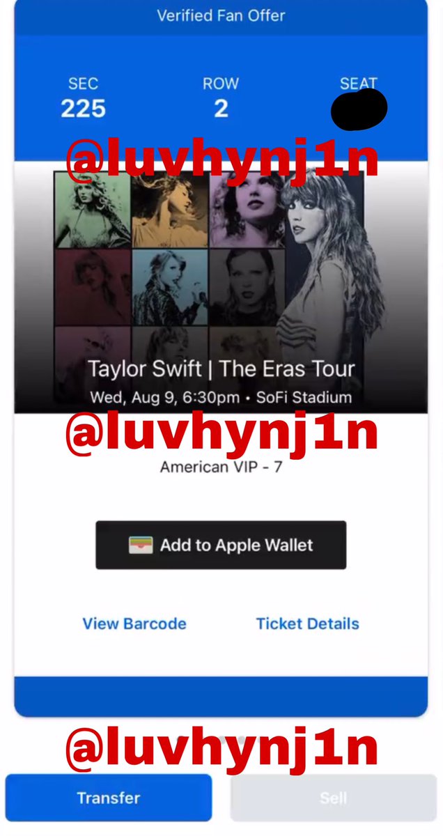 Eras Tour Resell tweet media