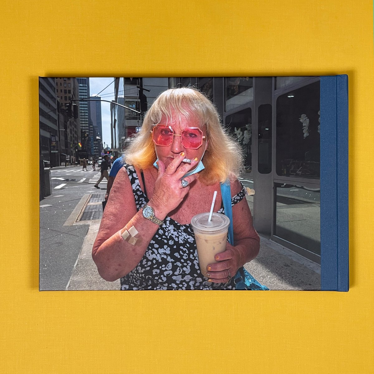 editiononebooks's tweet photo. From the ED1 bookshelf - “Gems of 47th Street” by Ilya Nikolayev designed by Maria Mayer Feng

A vibrant collection of street photography from 47th Street in NYC (the Diamond District). 

Hardcover with printed wrap panels and quarter bound Blue Canvas linen spine

September 2021 https://t.co/3xmQ5OpPNd