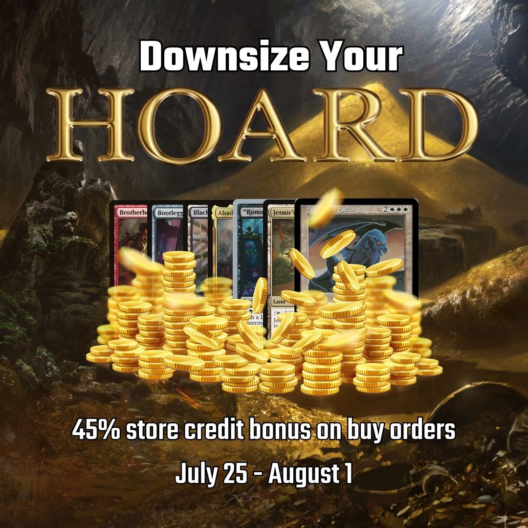 FaceToFaceGames's tweet photo. 🐉We know you've been hoarding old cards... sell us your cards this week and receive 45% bonus store credit!

We're giving away 25$ store credit to top that off!
For a chance to win:
- LIKE this post
- FOLLOW us
- RT and tell us one card in your wishlist!