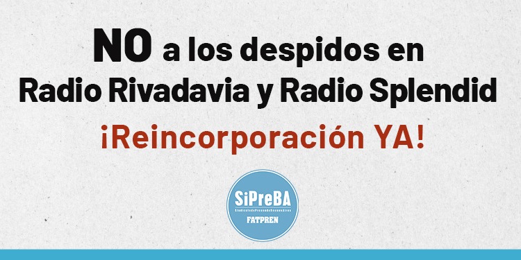 SiPreBA - Sindicato de Prensa de Buenos Aires tweet media