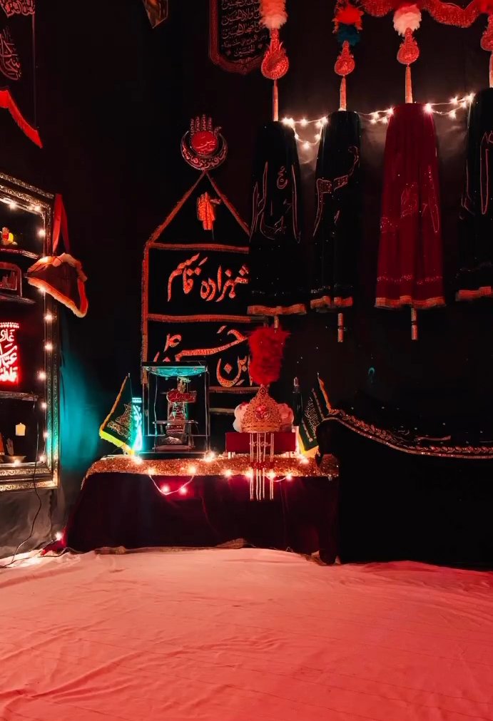 daikh kar lasha e qasim(a) ko ye farwa ny kaha
aisi baraat kisi dulha ki aai na kabhi💔