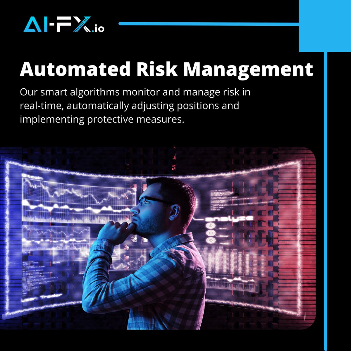 🚀📊 Automated Risk Management at its finest! Our smart algorithms monitor risk in real-time, making automatic adjustments to keep your investments secure. 💼💡 #RiskManagement #AutomatedSolutions #SmartAlgorithms #RealTimeMonitoring #ProtectiveMeasures #InvestmentSecurity