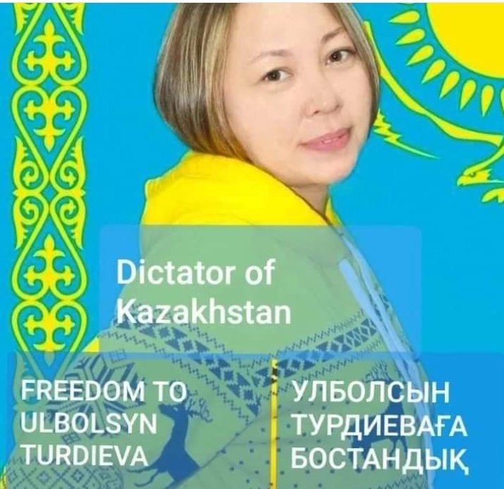 Human rights defenders &amp; civil activists in #Kazakhstan are subjected to #repression. For example, Ulbolsyn #Turdieva, a disabled person &amp; critic of Tokayev's pro🇷🇺 policies, faces another arrest for defamation. A trial will be held in #Aktau on July 26. <a href="/BayrPetra/">Petra Bayr global</a> <a href="/zgurmai_EN/">Zita Gurmai</a>