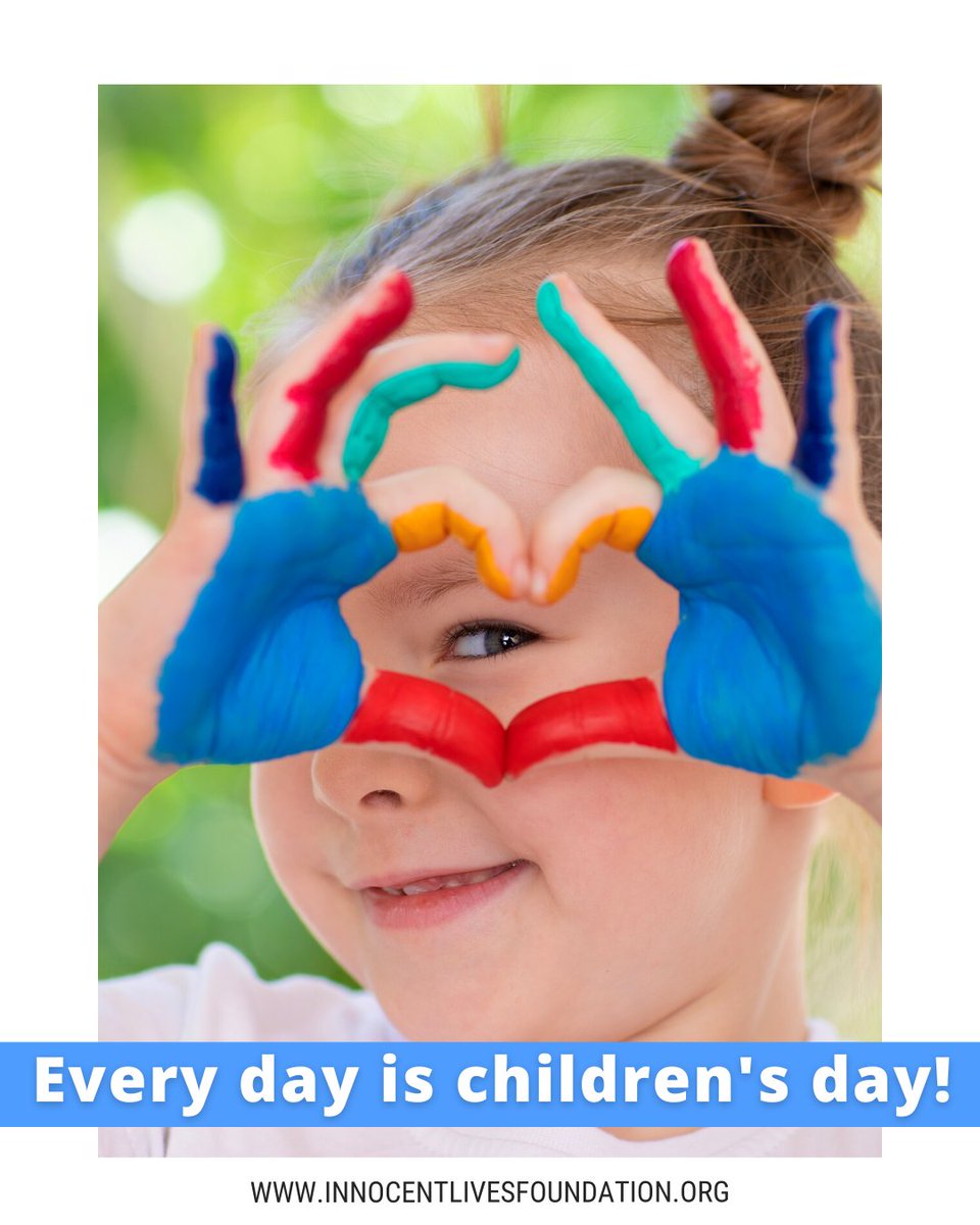 At ILF, we celebrate children every day! We understand what an honor it is to care for such important little humans! Like if you agree! #ILF #Iam4ILF #ChildrenAreGifts #ProtectChildhood #CelebrateChildren