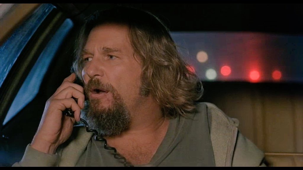 [Dude]: Dude here. [Voice]: Who is this? [Dude]: Dude, the bagman, man. Where do you want us to go? https://t.co/DKy9N4Swrn